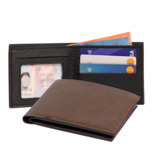 Billetera Eco-Cuero Denham Café