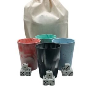 Pack Ecológico de Juego – 4 cachos + Dados