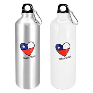 Botella “Vamos Chile”