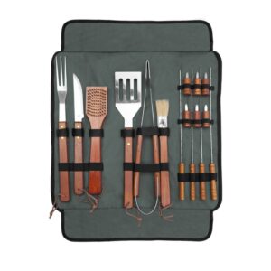 Set Asado Acero Bravik