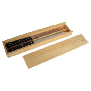 Set Parrillero Acero y Madera Criollo
