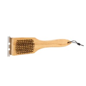 Escobilla Parrillera CobrePro – Mango de Madera