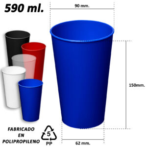 Vaso Reutilizable PP