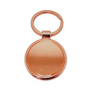 Llavero Redondo Cobre