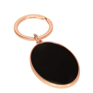 Llavero Ovalado Cobre Black